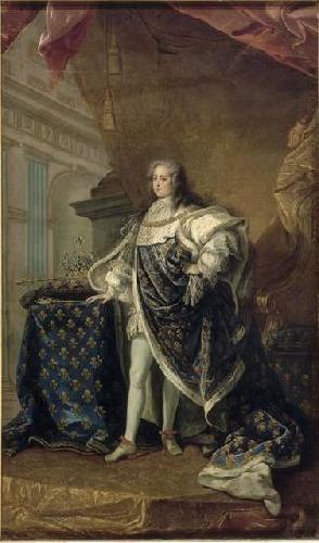 Jean Baptiste van Loo Portrait of Louis XV of France oil painting image